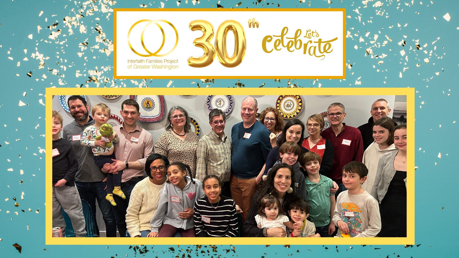 PRESS RELEASE: Interfaith Families Project Celebrates 30 Years of Community, Faith, and Friendship